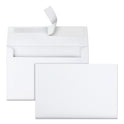 Quality Park Greeting Card/Invitation Envelope, A-9, Square Flap, Redi-Strip Adhesive Closure, 5.75 x 8.75, White, 100/Box (10750)