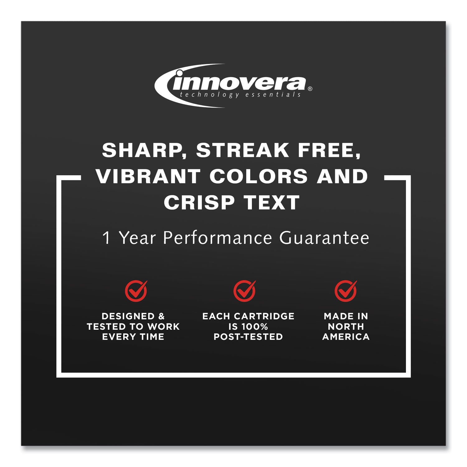 Innovera Compatible Black Ink, Replacement for LC101BK, 300 Page-Yield