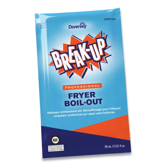 BREAK-UP Fryer Boil-Out, Ready to Use, 2 oz Packet, 36/Carton (CBD991209)