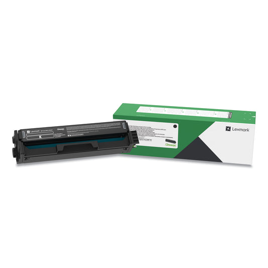 Lexmark C341XK0 Return Program Extra High-Yield Toner, 4,500 Page-Yield, Black