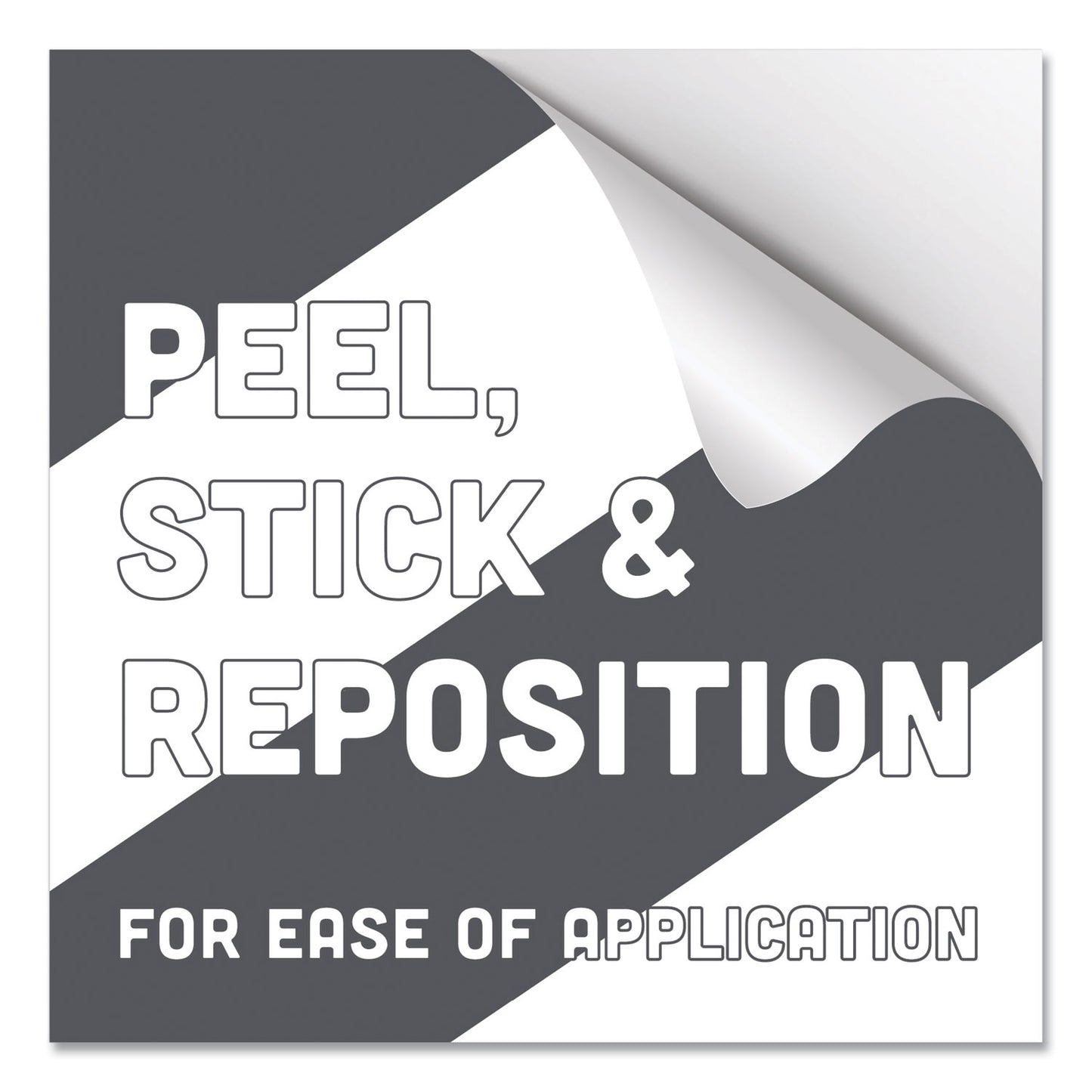 Tabbies BeSafe Carpet Decals, New Traffic Pattern For Your Safety