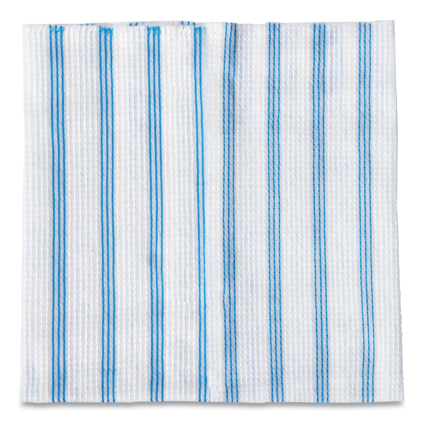 Rubbermaid Disposable Microfiber Cleaning Cloths, 12 x 12, Blue/White Stripes, 600/Carton (2134283)