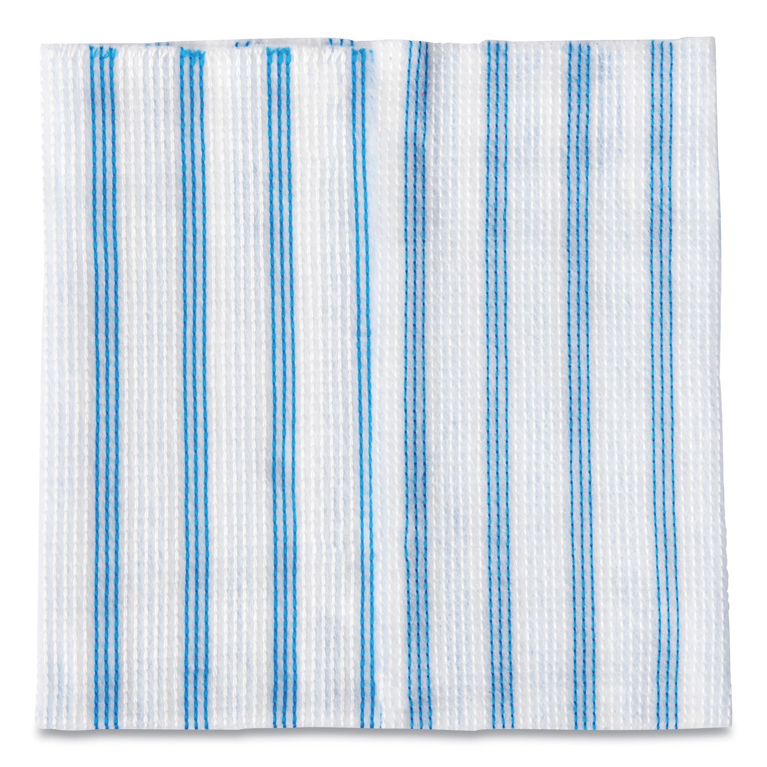 Rubbermaid Disposable Microfiber Cleaning Cloths, 12 x 12, Blue/White Stripes, 600/Carton (2134283)