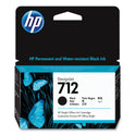 HP 712, (3ED70A) Black Original Ink Cartridge