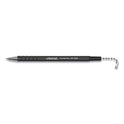 Universal Ballpoint Counter Pen, Medium 0.7 mm, Black Ink, Black Barrel (15625)