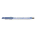 Sharpie S-Gel Fashion Barrel Gel Pen, Retractable, Medium 0.7 mm, Black Ink, Frost Blue Barrel, Dozen (2126232)