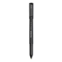 Paper Mate Write Bros. Ballpoint Pen, Stick, Fine 0.8 mm, Black Ink, Black Barrel, Dozen (2124515)