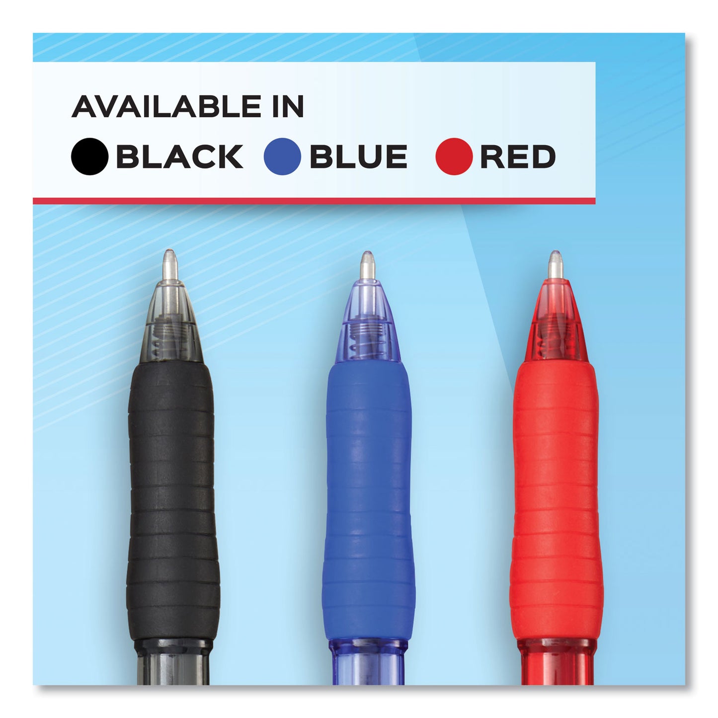 Paper Mate Profile Ballpoint Pen, Retractable, Medium 1 mm, Black Ink, Translucent Black Barrel, Dozen (2095470)