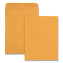 Quality Park Catalog Envelope, 28 lb Bond Weight Kraft, #10 1/2, Square Flap, Gummed Closure, 9 x 12, Brown Kraft, 100/Box (41467)