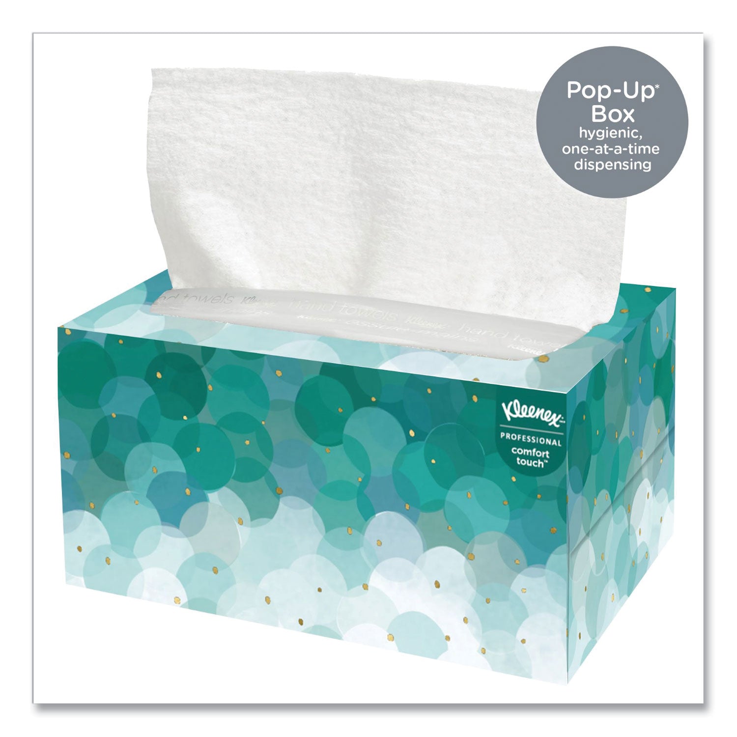 Kleenex Ultra Soft Hand Towels, POP-UP Box, 1-Ply, 8.9 x 10, White, 70/Box, 18 Boxes/Carton (11268CT)