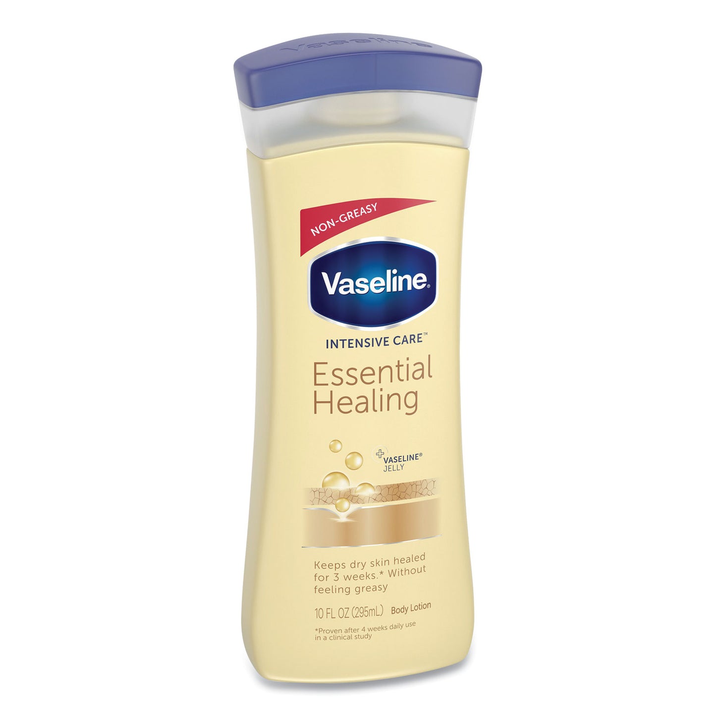 Vaseline Intensive Care Essential Healing Body Lotion with Vitamin E, 10 oz, 6/Carton (CB077007)