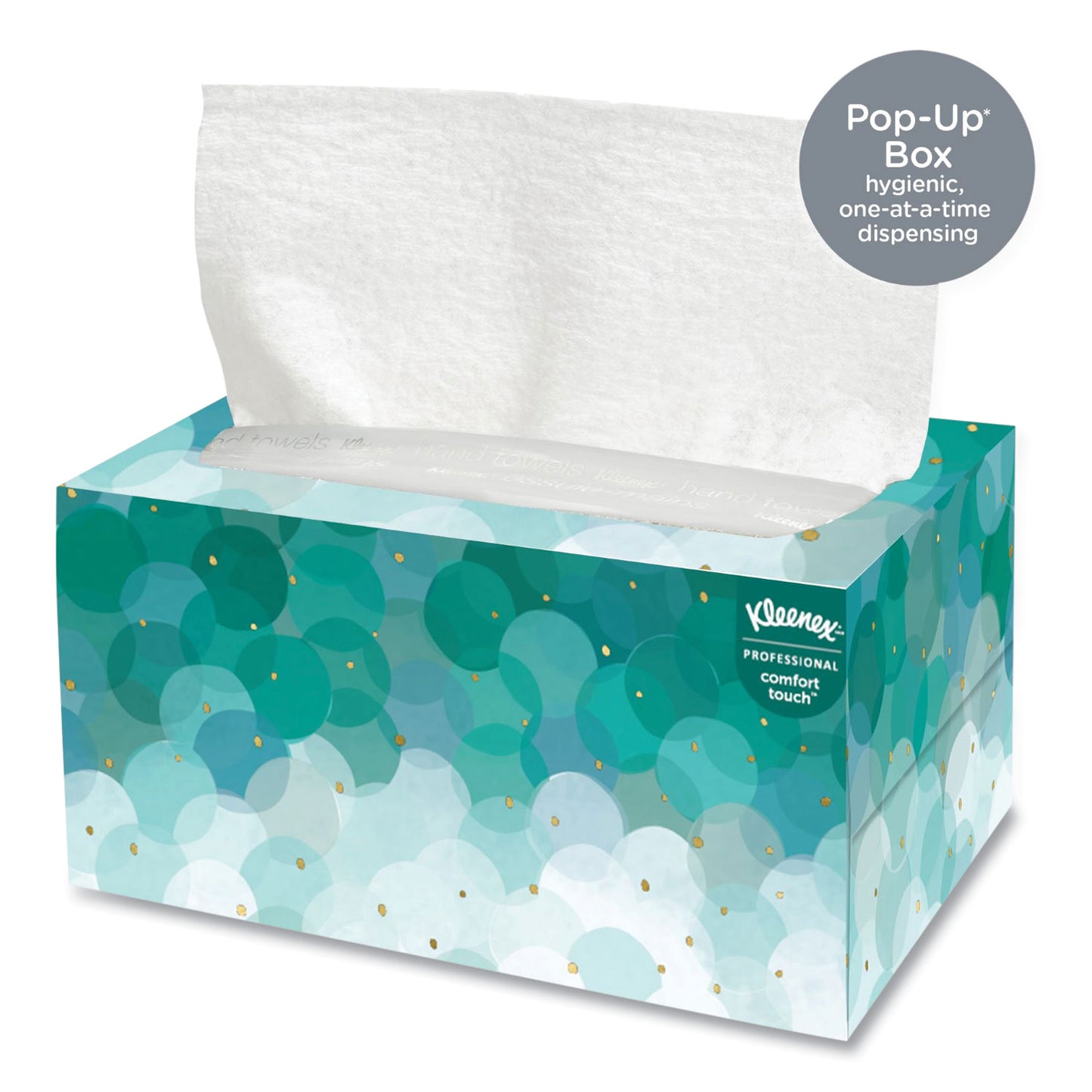 Kleenex Ultra Soft Hand Towels, POP-UP Box, 1-Ply, 9 x 10, White, 70/Box (11268)