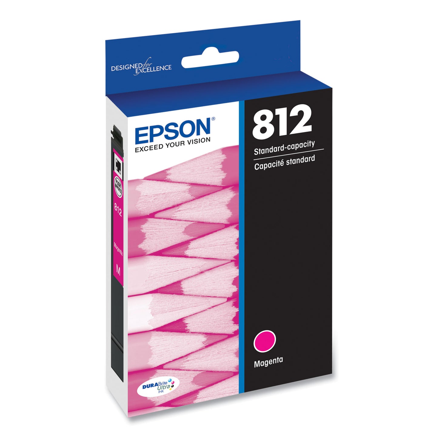 Epson T812320-S (T812) DURABrite Ultra Ink, 300 Page-Yield, Magenta