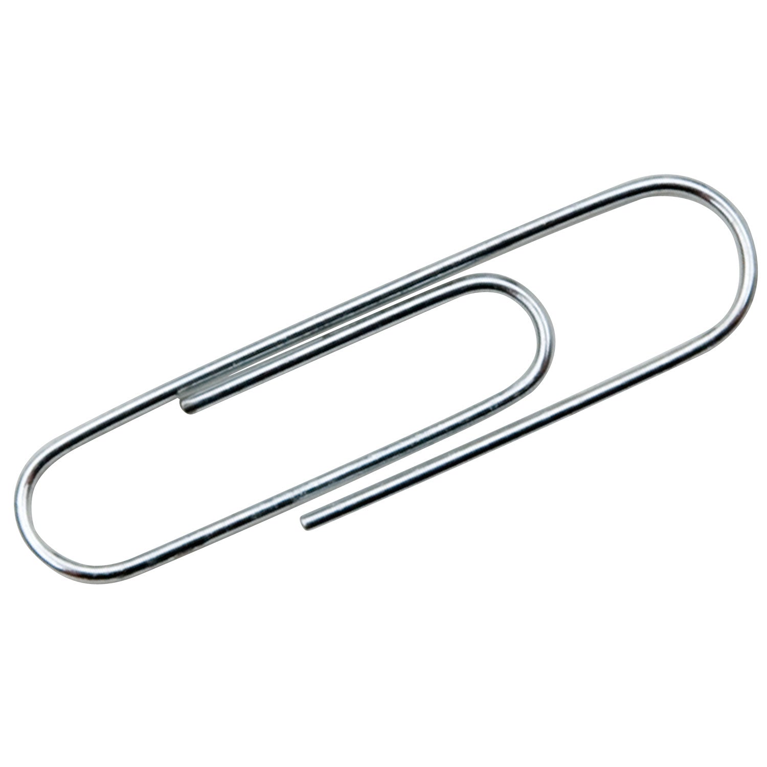 AbilityOne 7510001614292, SKILCRAFT Paper Clips, #1, Smooth, Silver, 1,000/Box