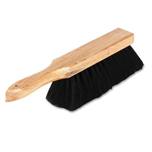 AbilityOne 7920001788315, SKILCRAFT Counter Dusting Brush, Black Horsehair/Polystyrene/Tampico Bristles, 13"Brush, 13"Tan Wood Handle