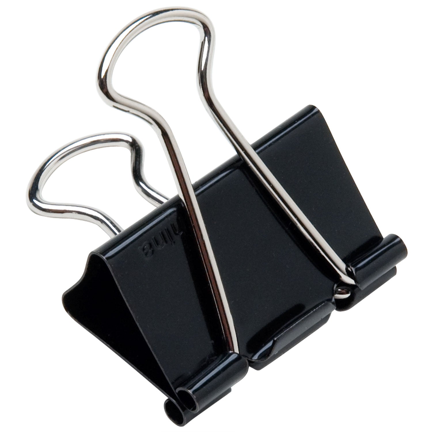 AbilityOne NSN2236807, SKILCRAFT Binder Clip, Medium, Black/Silver, Dozen