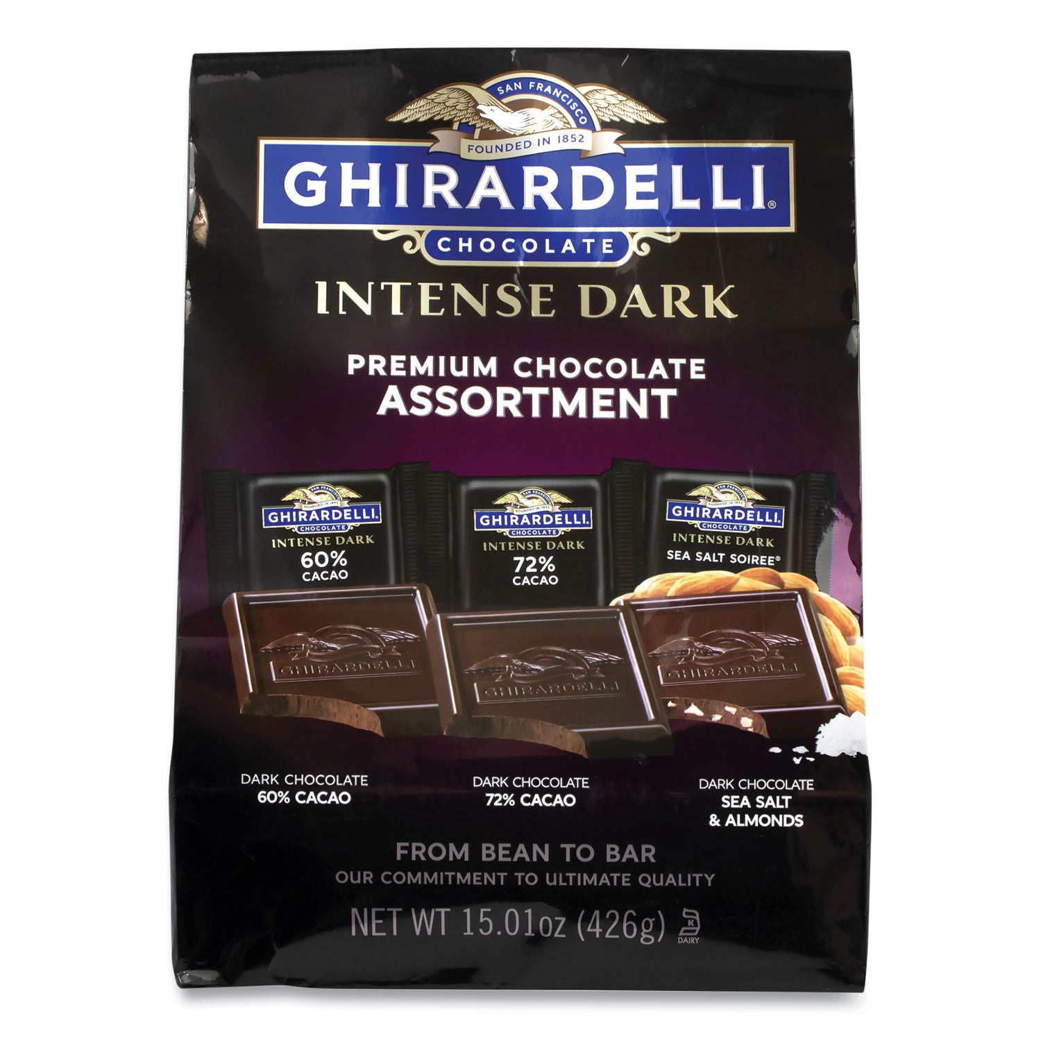 Ghirardelli Intense Dark Chocolate Premium Collection, 15.01 oz Bag (22001102)