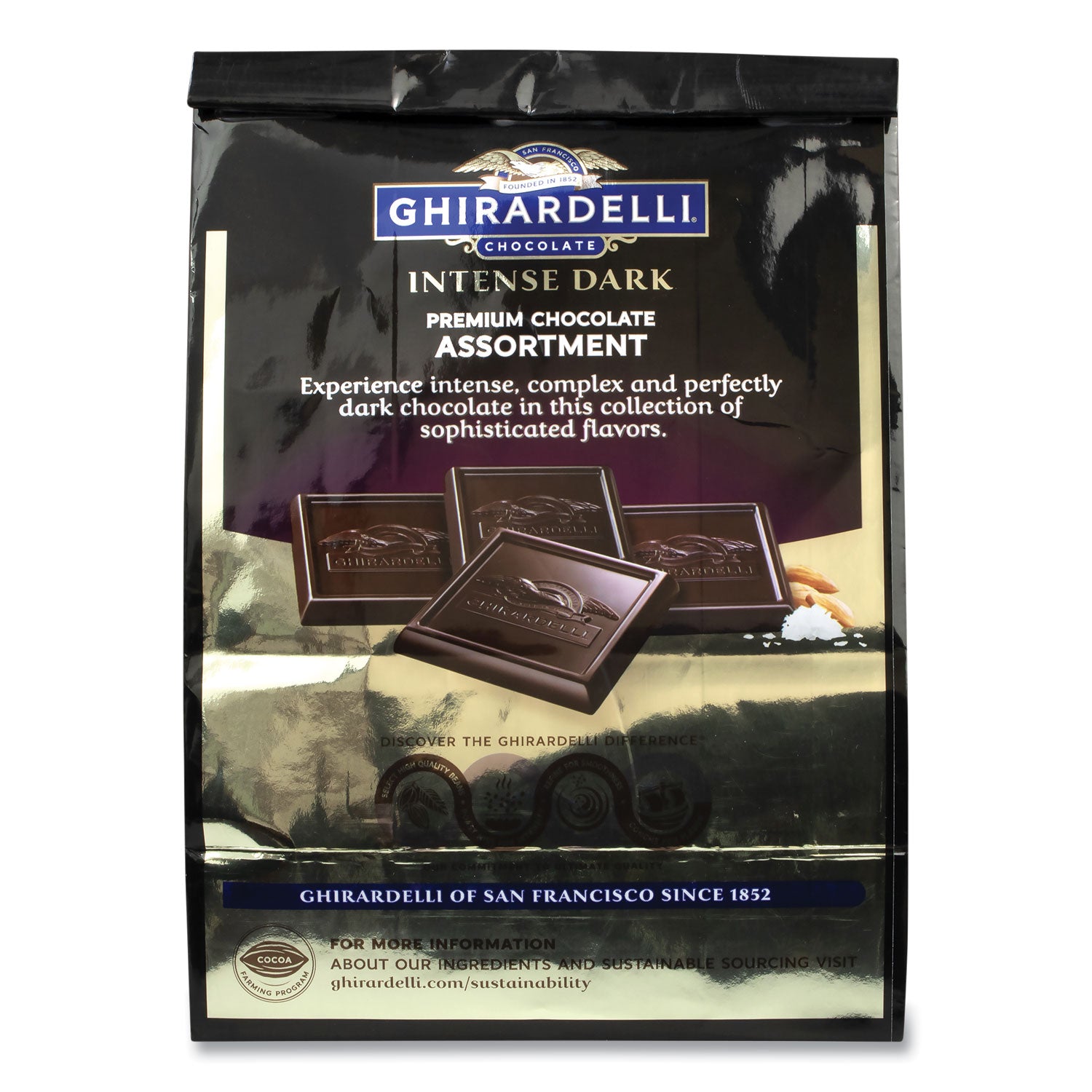 Ghirardelli Intense Dark Chocolate Premium Collection, 15.01 oz Bag (22001102)