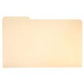 AbilityOne 7530002822508, SKILCRAFT Manila File Folder, 1/3-Cut Tabs: Assorted, Legal Size, 0.75" Expansion, Manila, 100/Box