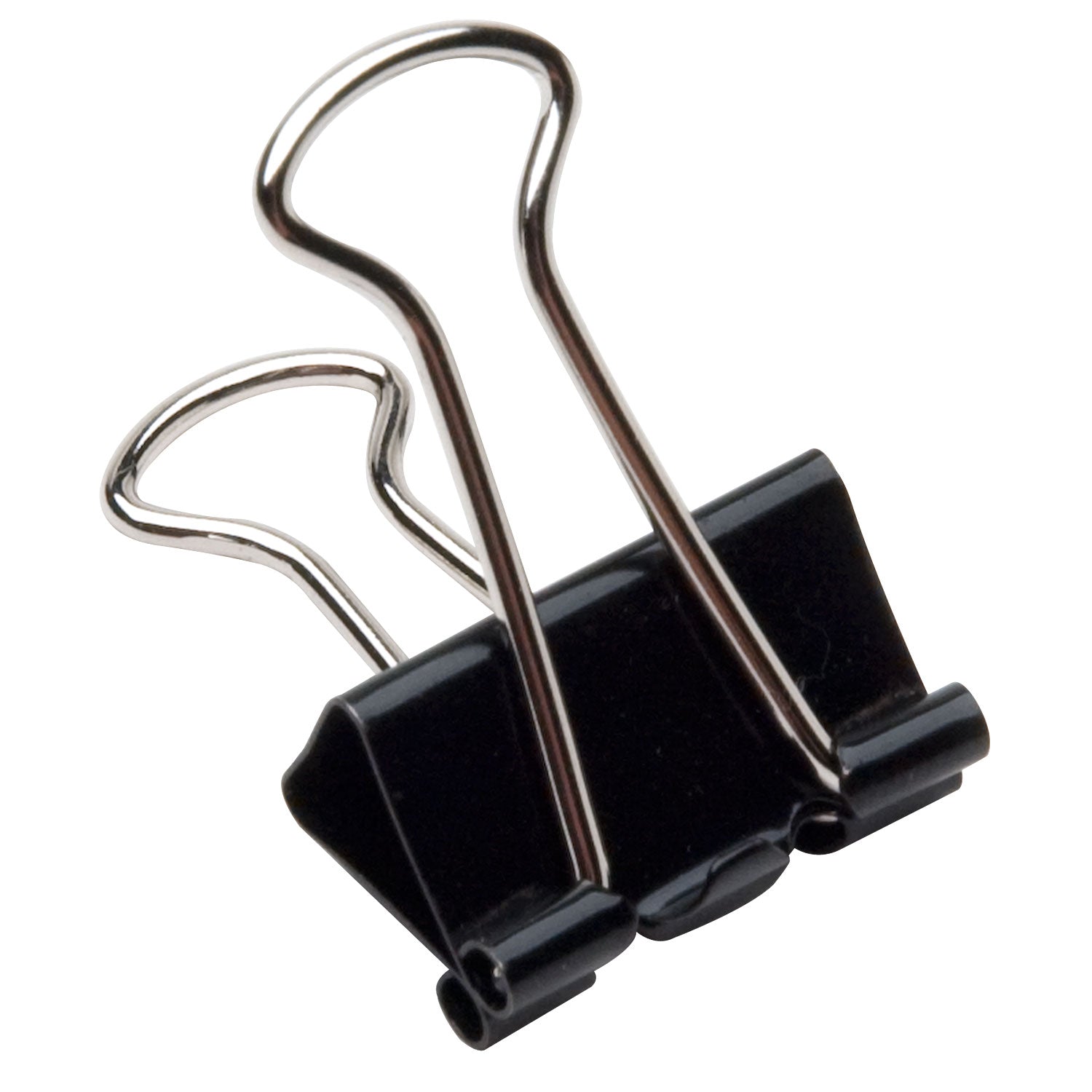 AbilityOne NSN2828201, SKILCRAFT Binder Clip, Small, Black/Silver, Dozen