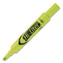 Avery HI-LITER Desk-Style Highlighters, Fluorescent Yellow Ink, Chisel Tip, Yellow/Black Barrel, 200/Box (24130)