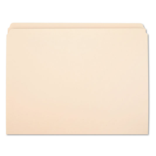 AbilityOne 7530002910098, SKILCRAFT Manila File Folder, Straight Tabs, Letter Size, 0.75" Expansion, Manila, 100/Box