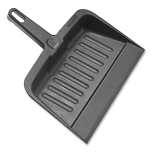 Impact Heavy-Duty Plastic Dust Pan, 12 x 12 x 4, Black (700EA)