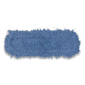 Rubbermaid Commercial Twisted Loop Blend Dust Mop, PIC/PET Polyester, 24" x 5", Blue (25300BL00)