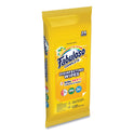 Fabuloso Multi Purpose Wipes, 1-Ply, 7 x 7, Lemon, White, 24/Pack, 12 Packs/Carton (98719)