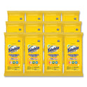 Fabuloso Multi Purpose Wipes, 1-Ply, 7 x 7, Lemon, White, 24/Pack, 12 Packs/Carton (98719)