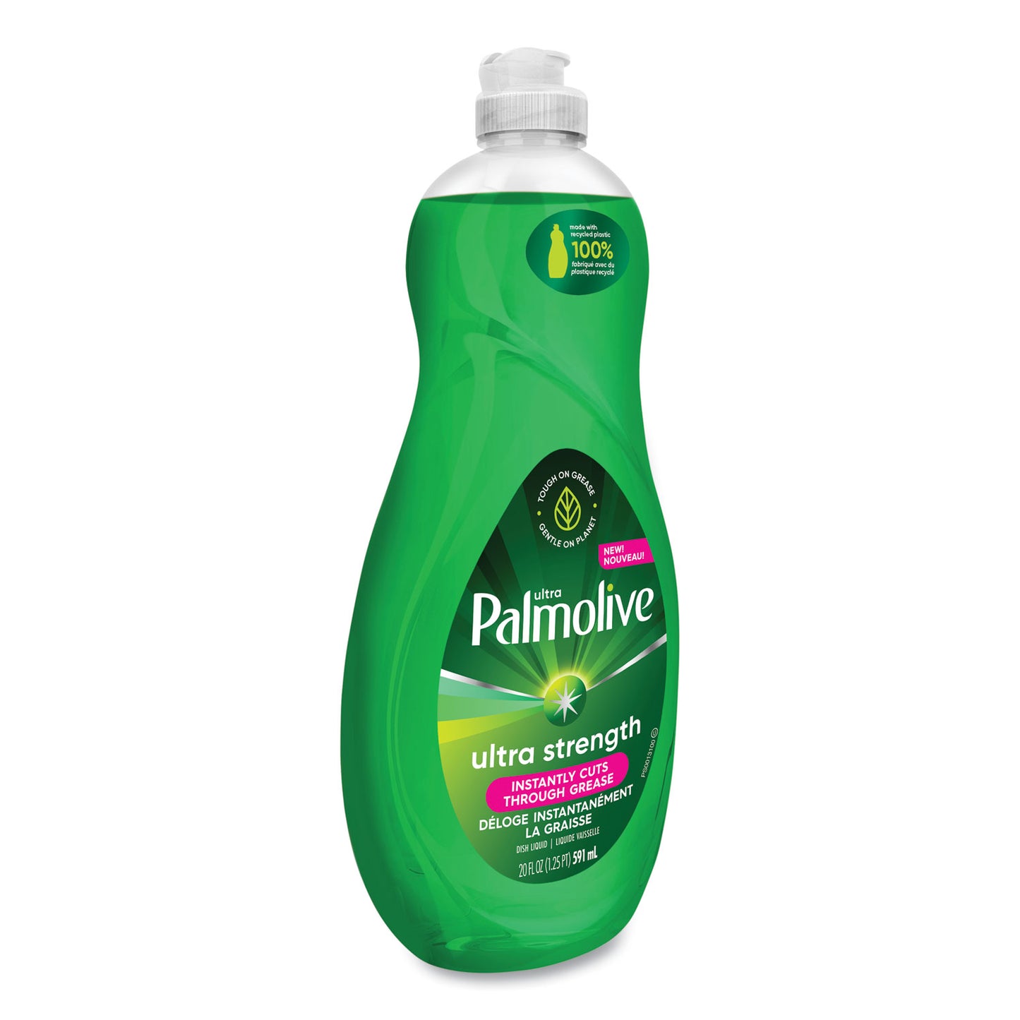 Ultra Palmolive Dishwashing Liquid, Ultra Strength, Original Scent, 20 oz Bottle, 9/Ctn (45118)