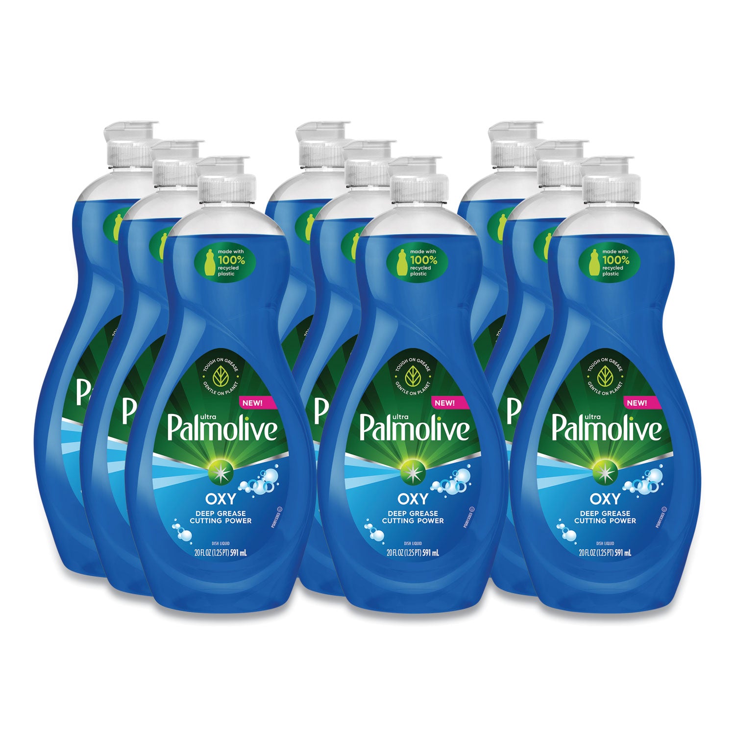 Ultra Palmolive Dishwashing Liquid, Unscented, 20 oz Bottle, 9/Carton (45041)