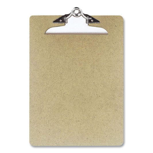 Officemate Recycled Hardboard Clipboard, 1" Clip Capacity, Holds 8.5 x 11 Sheets, Brown, 3/Pack (8350583130)