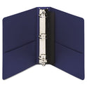 AbilityOne 7510014316236, SKILCRAFT Round Ring Binder, 3 Rings, 2" Capacity, 11 x 8.5, Dark Blue