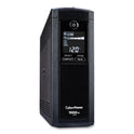 CyberPower PFC Sinewave CP1500PFCLCD UPS Battery Backup, 12 Outlets, 1,500 VA, 1,030 J