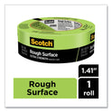 Scotch Rough Surface Extra Strength Painter's Tape, 3" Core, 1.41" x 60.1 yds, Green (206036AP)