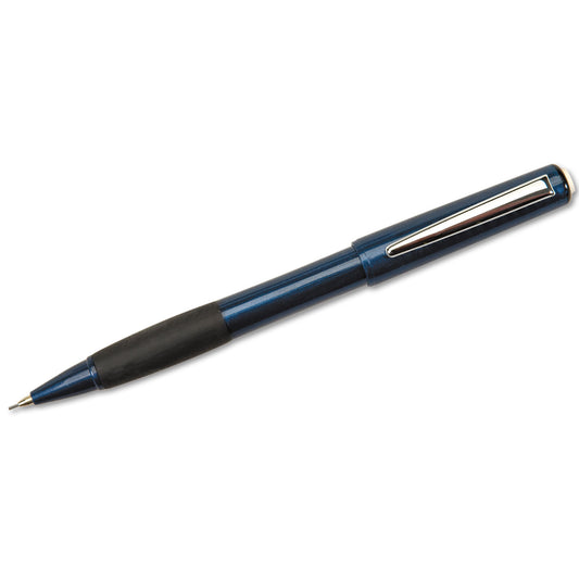 AbilityOne 7520014512268, SKILCRAFT Dual Action Cushion Grip Mechanical Pencil, 0.7 mm, F (#2.5), Black Lead, Blue Barrel, 6/Box