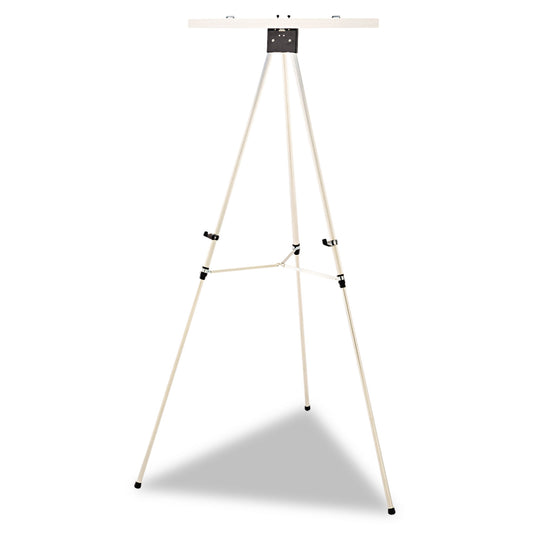 AbilityOne 7520014567876, SKILCRAFT Aluminum Lightweight Telescoping Display Easel, 35" to 64", Aluminum