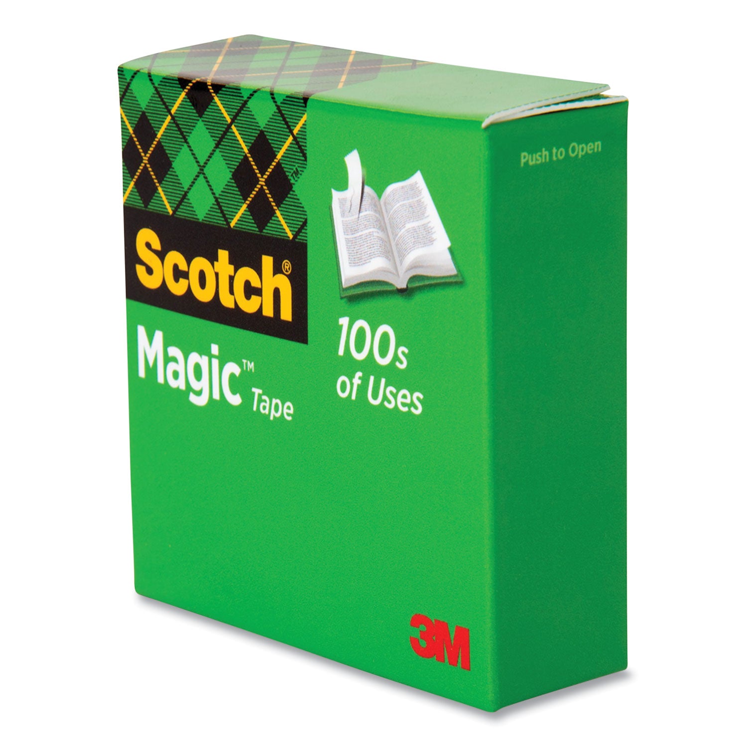 Scotch Magic Tape Refill, 1" Core, 1" x 36 yds, Clear (81011296)