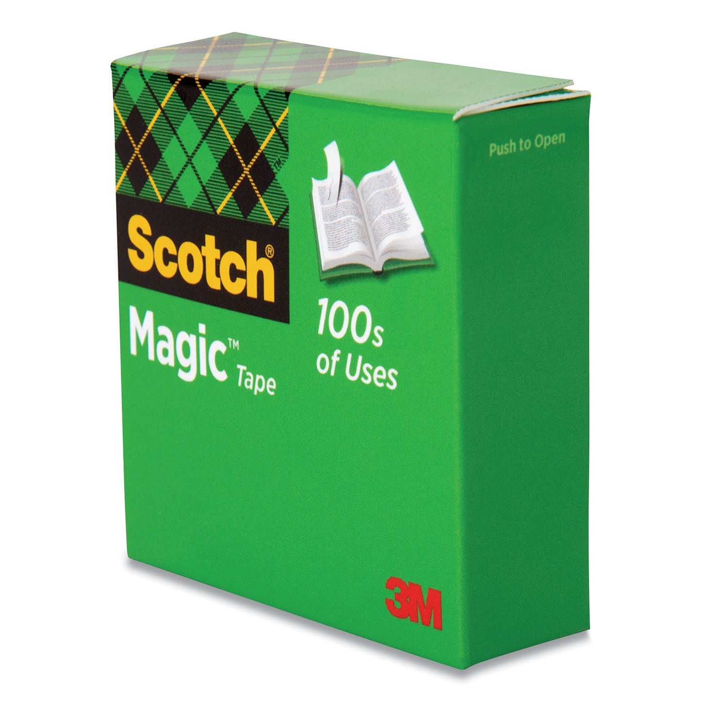 Scotch Magic Tape Refill, 1" Core, 0.5" x 36 yds, Clear (810121296)