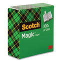 Scotch Magic Tape Refill, 3" Core, 0.75" x 72 yds, Clear (810342592)