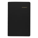 AT-A-GLANCE Daily Appointment Book with 15-Minute Appointments, One Day/Page: Mon to Sun, 8 x 5, Black Cover, 12-Month (Jan to Dec): 2025 (7080005)