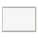 U Brands Magnetic Dry Erase Board with Aluminum Frame, 23 x 17, White Surface, Silver Frame (070U0001)