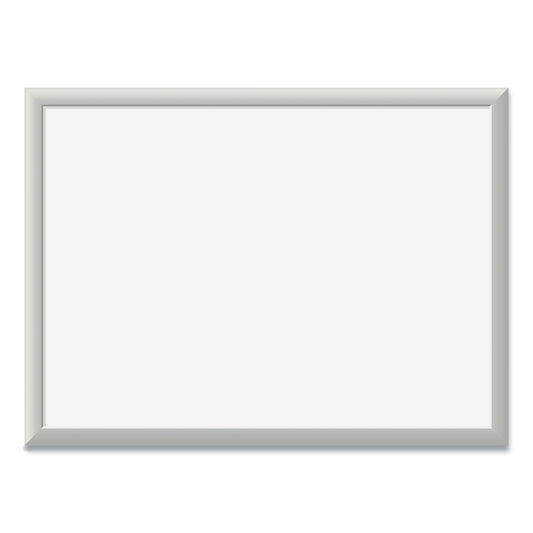 U Brands Magnetic Dry Erase Board with Aluminum Frame, 23 x 17, White Surface, Silver Frame (070U0001)