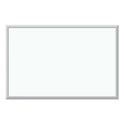 U Brands Melamine Dry Erase Board, 35 x 23, White Surface, Silver Frame (031U0001)