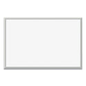 U Brands Magnetic Dry Erase Board with Aluminum Frame, 35 x 23, White Surface, Silver Frame (071U0001)