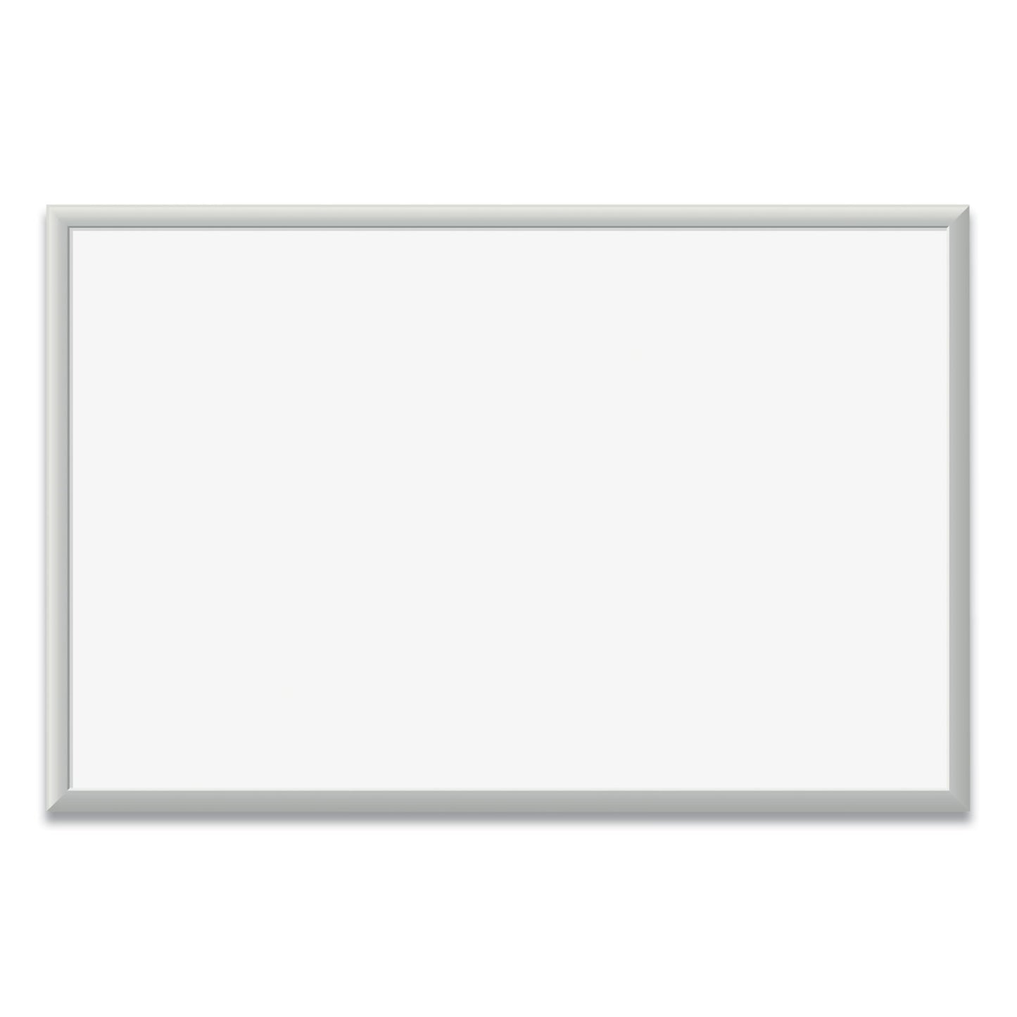 U Brands Magnetic Dry Erase Board with Aluminum Frame, 35 x 23, White Surface, Silver Frame (071U0001)