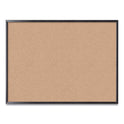 U Brands Cork Bulletin Board, 47 x 35, Tan Surface, Black Frame (2876U0001)