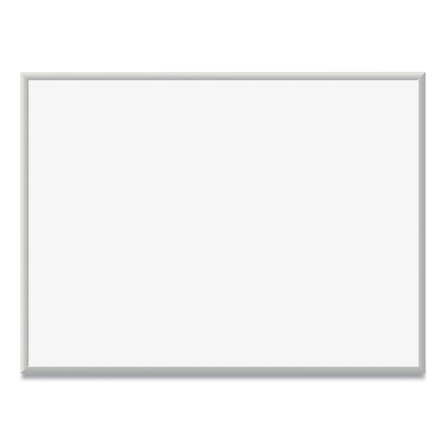 U Brands Magnetic Dry Erase Board with Aluminum Frame, 47 x 35, White Surface, Silver Frame (072U0001)