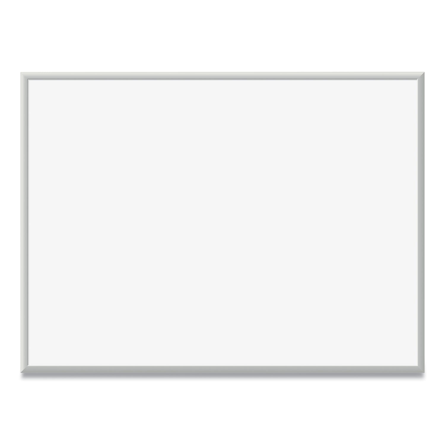 U Brands Magnetic Dry Erase Board with Aluminum Frame, 47 x 35, White Surface, Silver Frame (072U0001)